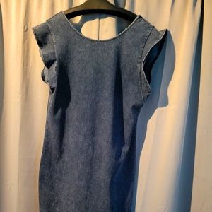 Denim dress